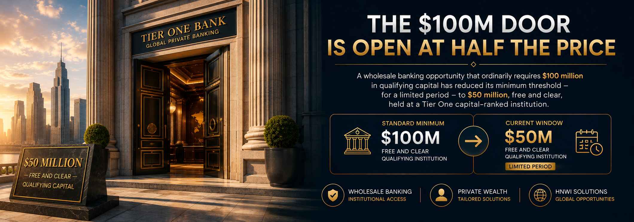 The Half-Capital Window Wholesale Banking
