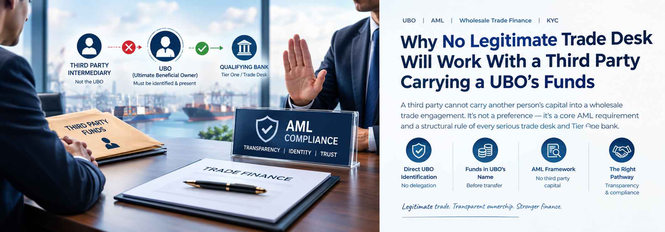 Why Wholesale Trade Desks Require a Corporate Entity